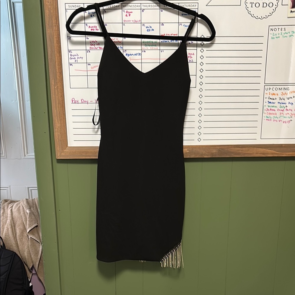 Black homecoming dress